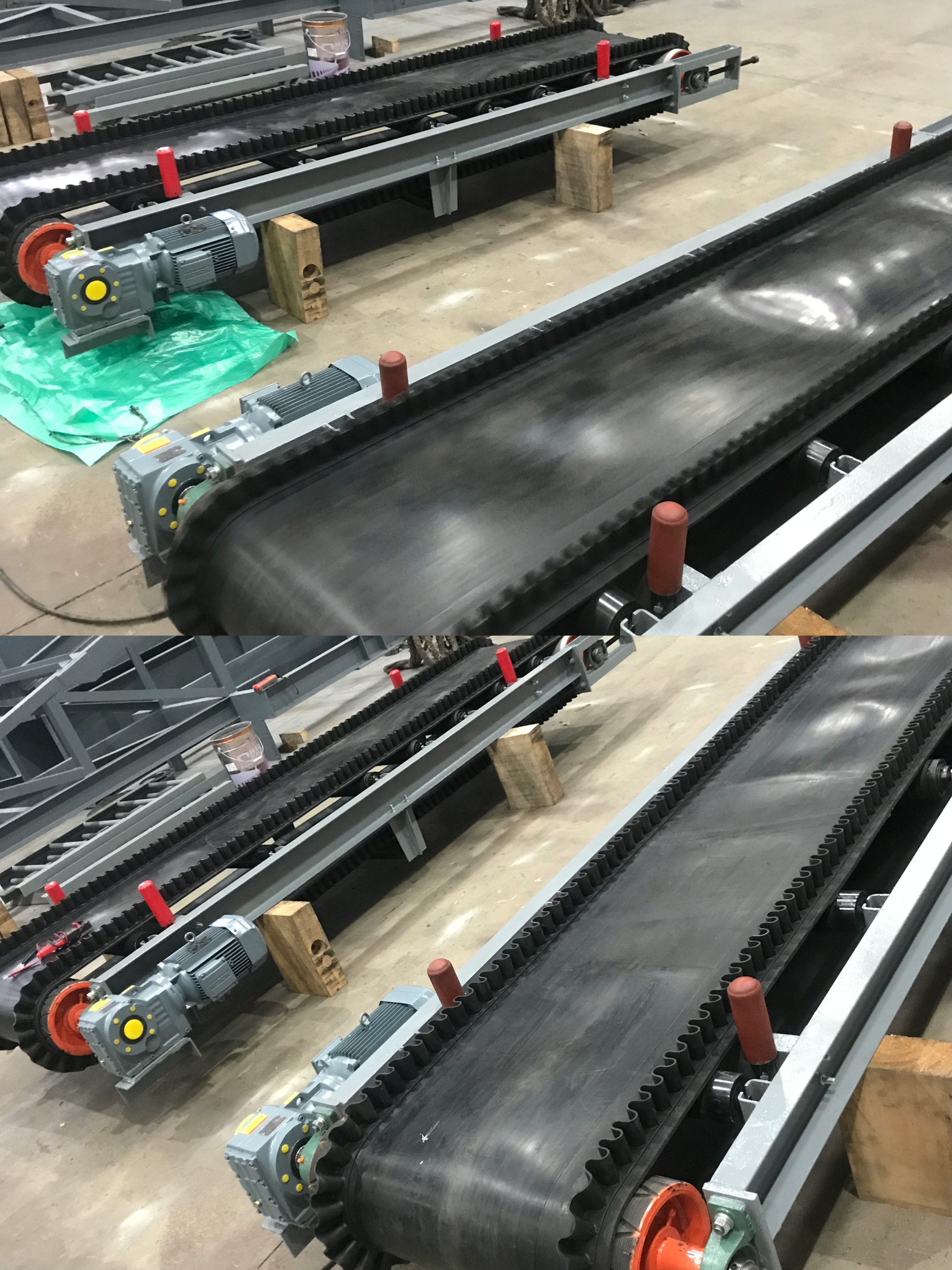 Belt CONVEYOR komisyonin, enstalasyon ak delivre